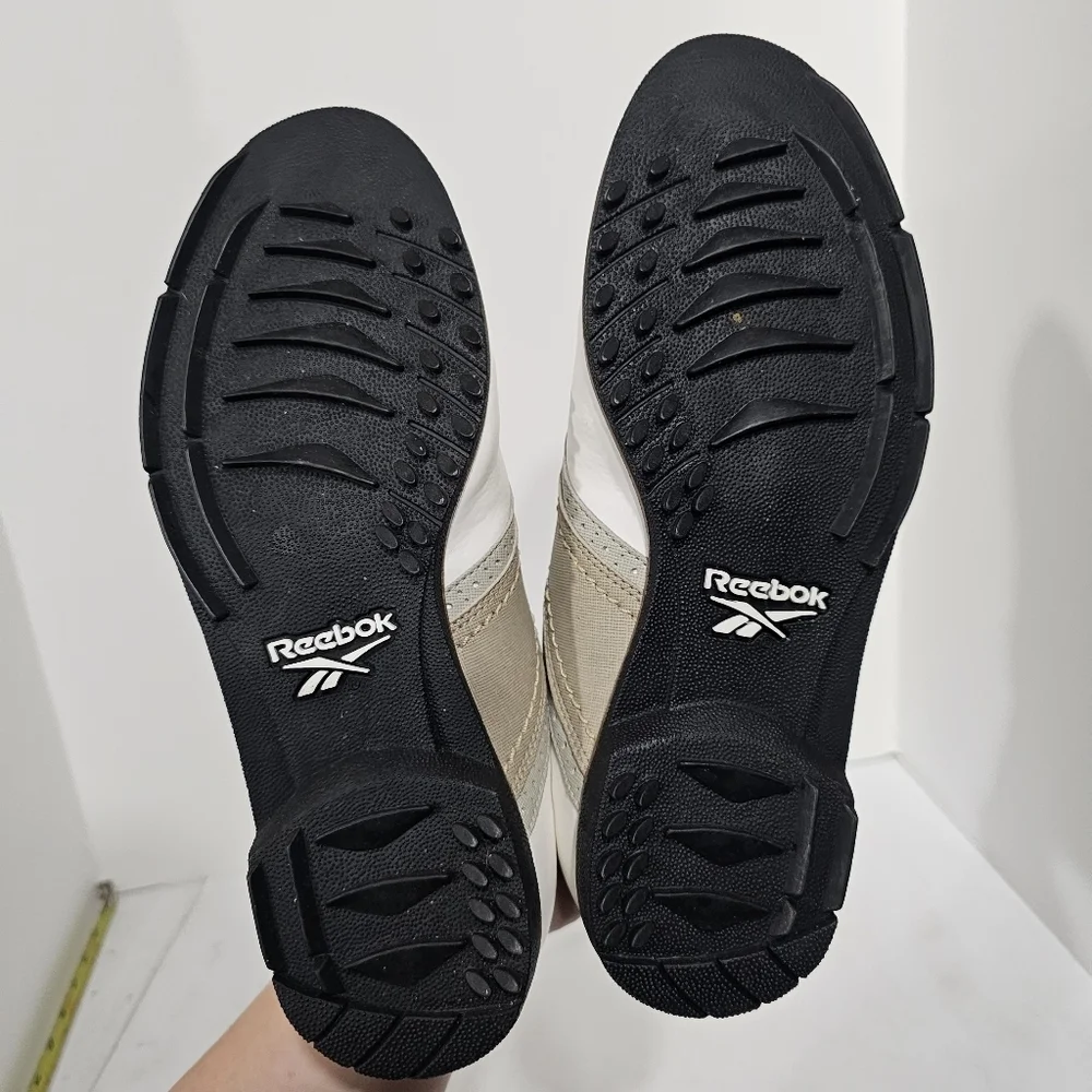 Reebok White and Tan Men's Shoes